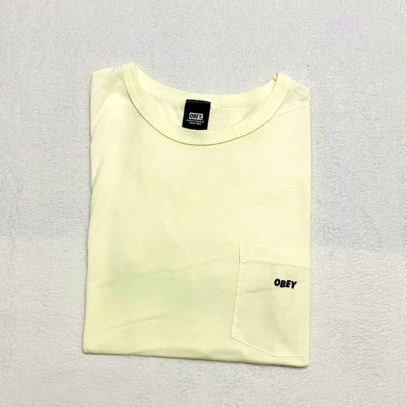 Yellow T-Shirt by OBEY - Picture 6 of 8